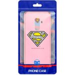 Cool Accesorios Capa para Samsung Galaxy A6 Plus Licencia DC Glitter Superman