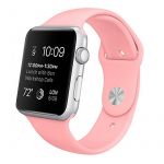 Bracelete Apple Watch Series 1 / 2 / 3 / 4 (38 / 40 mm) Goma Pink