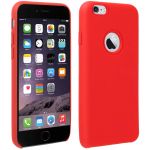 Avizar Capa Silicone iphone 6 , iphone 6s Semirrígida Mate Suave Red