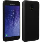Avizar Capa Silicone Samsung Galaxy J3 2018 Semirrígida Mate Suave Black