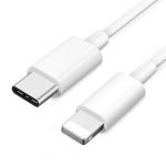 Cabo USB-C para Lightning / Charger & Sync (Branco) (1m) - MS005342