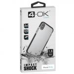 4-OK Capa Impact Shock para iPhone 11 Pro Clear
