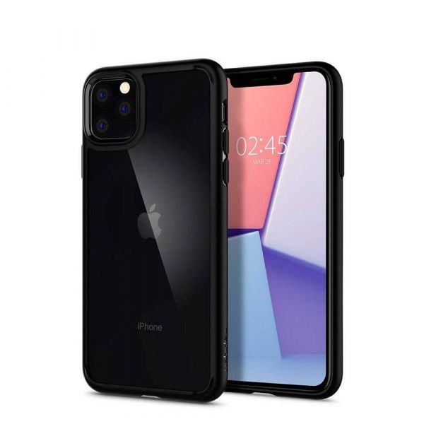 Spigen Capa Iphone 11 Pro Ultra Hybrid Matte Black 077cs27234