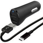 Wefix Carregador de Isqueiro 2x USB + Cabo USB-C
