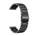 Phonecare Bracelete Aço Stainless Lux + Ferramenta para Amazfit Pace / Stratos / Stratos 2 / GTR47 - Black