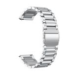 Phonecare Bracelete Aço Stainless Lux + Ferramenta para Amazfit Pace / Stratos / Stratos 2 / GTR47 - Silver