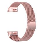 Phonecare Bracelete Milanese Loop Fecho Magnético - Fitbit Charge 3 / Charge 3 Se - Pink Rose