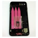 iPhone 7 Plus Chassi Carcaça Tampa Traseira Preta Mate com Componentes