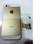 iPhone 5S Chassi Carcaça Central + Tampa Traseira Dourado
