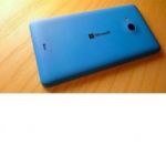 Nokia Lumia 535 Tampa Traseira Azul