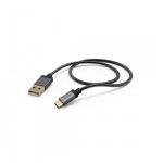 Hama Cabo de dados e carregamento Metal USB tipo C 1.5 m - 5771