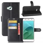 Capa Carteira Tipo Livro Wallet para Asus Zenfone Live ZB553KL Black - MS001146