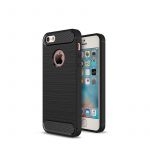 Capa Carbon Gel para iPhone 5 / 5s / Se Black - MS000720