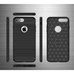 Capa Carbon Gel para iPhone 7 Plus / 8 Plus Black - MS000724