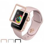 Película Vidro Temperado Apple Watch 44mm Serie 4 Rosa Dourado Curvo