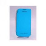 Capa Flip Cover para Samsung Galaxy S4 Mini I9190 I9195 Azul Celeste