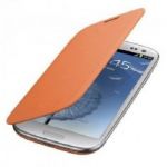 Capa Flip Cover para Samsung Galaxy S4 I9500 I9505 Laranja