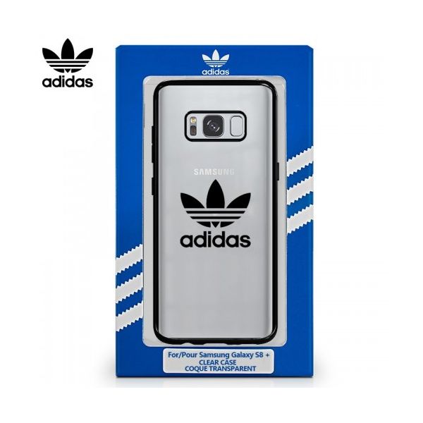 Adidas Capa Silicone Adidas Samsung Galaxy S8 Plus G955 Preto - CI8308 | Kuantokusta