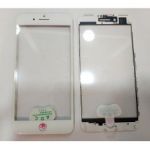Vidro Branco + Frame Branco + Cola OCA para iPhone 7 Plus A1661 A1784 A1785 A1786