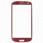 Samsung Galaxy S3 I9300 Vidro Vermelho