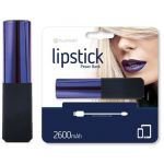 Powerbank Platinet Lipstick 2600mah - pmpb26lsbl