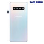 Samsung Tampa Traseira Samsung Galaxy S10 Branco - CACHBAT-SAM-WH-G973F