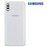 Samsung Tampa Traseira Samsung Galaxy A70 Branco - CACHBAT-SAM-WH-A70