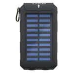 Powerbank Goobay Outdoor 8.0 / Solar Charger 8000mAh Black