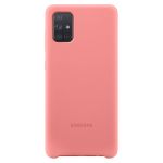 Samsung Capa Silicone Cover para Galaxy A71 Pink - EF-PA715TPEGEU