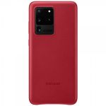 Samsung Capa Traseira em Pele para S20 Ultra Red - EF-VG988LREGEU
