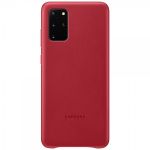 Samsung Capa Traseira em Pele para S20+ Red - EF-VG985LREGEU