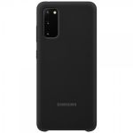 Samsung Capa Traseira em Silicone para S20 Black - EF-PG980TBEGEU