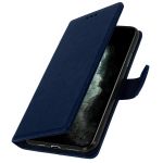 Avizar Capa iPhone 11 Pro Max Livro Carteira Função Suporte Azul Escuro - FOLIO-CHESTER-BL-11PM