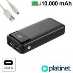 Powerbank Platinet Bateria Portátil Universal 10000 Mah (2 X Usb / 2.1a) - OKPT13898