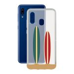 Ksix Capa para Telemóvel Samsung Galaxy A20 KSIX Flex TPU Transparente - S1904223