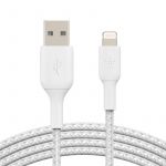 Belkin Boost Charge Cabo Trenzado Lightning a USB-A 2m White
