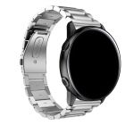 Avizar Pulseira Samsung Galaxy Watch Active2 Gear S2 Sport 40mm Fecho em Aço Prateado - STRAP-STEEL-SL-ACTIV2