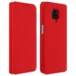 Avizar Capa Proteção Xiaomi Redmi Note 9s/note 9 Pro/note 9 Pro Max Suporte Vermelho