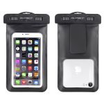 Akashi Pochete Smartphone Capa Waterproof Ipx8 10m Janela Tactil Black