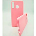 Capa Silicone Líquido Rosa Huawei P30 Lite New Edition