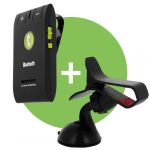 Avizar Suporte Carro Universal Para-brisas + Kit Mãos Livres Bluetooth Kx1 Pare-soleil