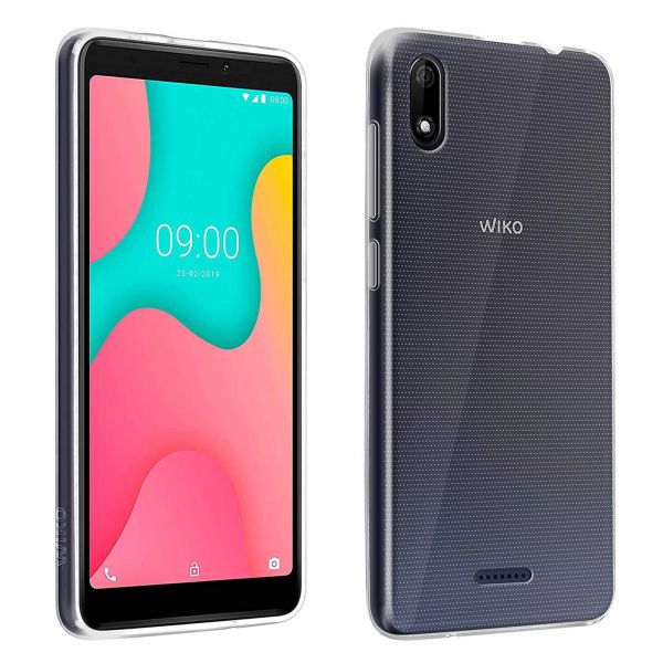  Wiko  Y60  Pacote para Capa para e Pelicula Vidro Temperado 