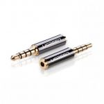 Adaptador 2,5 mm Micro Jack 3,5 mm Mini Jack Black (20502) - 6957303825028 - 166374