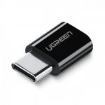 Adaptador Ugren Micro usb usb Type C Black (30391) - 6957303833917 - 166368