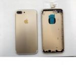 iPhone 7 Plus Chassi Carcaça Tampa Traseira Dourada