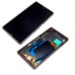 Sony Xperia Z L36H C6602 C6603 Display LCD + Touch + Frame Preto