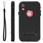 Redpepper Capa Protectora para iPhone Xr Bi-materia Waterproof 2m Preto - BACK-REDPDOT-BK-XR