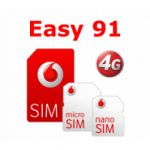 Cartao SIM Vodafone Cartao SIM Easy 91