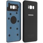 Samsung Tampa de Bateria Galaxy S8 Plus Original Vidro Retaguarda Preto - CACHEBAT-BK-G955