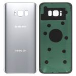 Clappio Tampa de Bateria Samsung Galaxy S8 Plus Fachada Traseira Prateado - CACHBAT-COMP-SL-G955